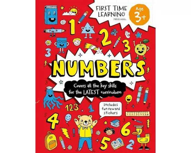 First Time Learning: Age 3+ Numbers