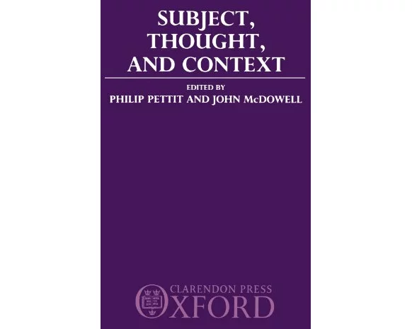 Subject, Thought, and Context