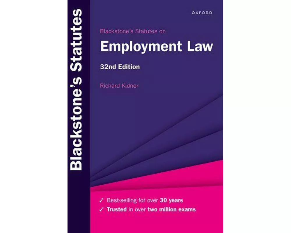 Blackstone's Statutes on Employment Law