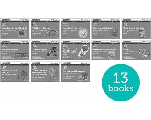 Read Write Inc. Phonics: Grey Set 7 More Black & White Storybooks (Pack of 13)