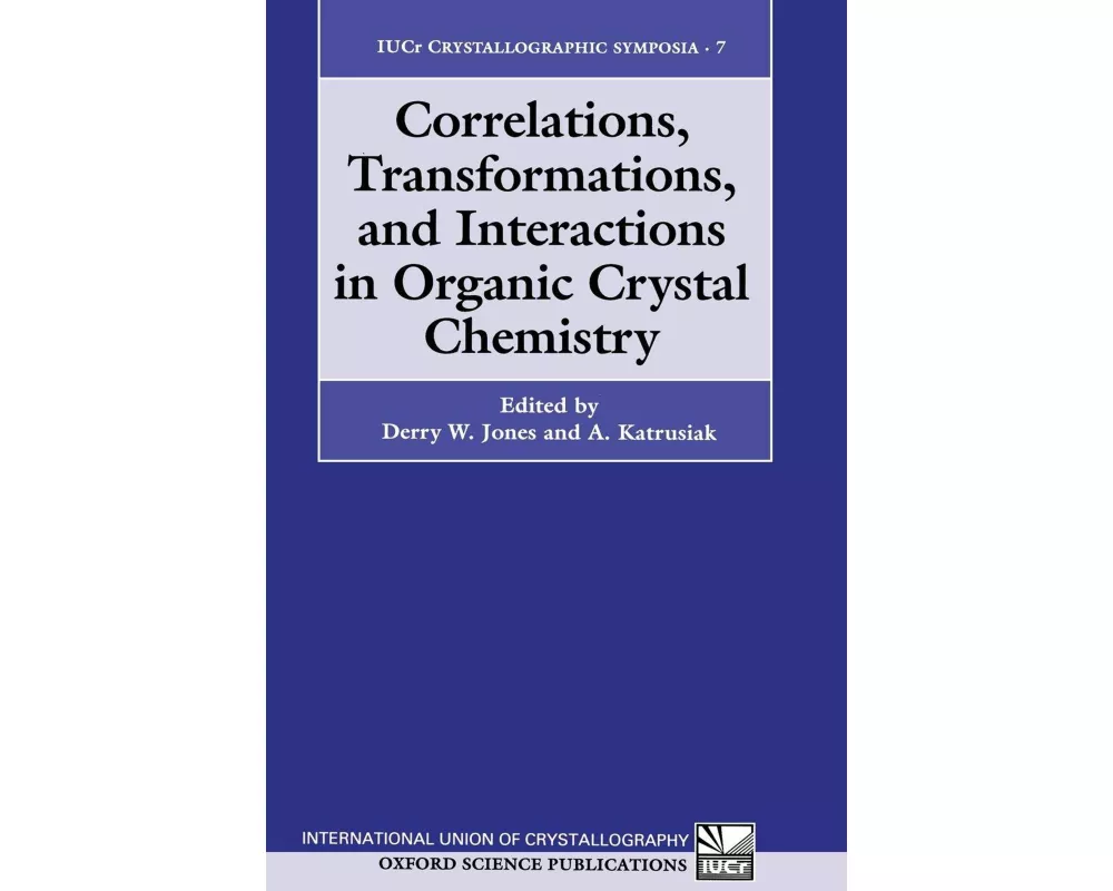 Correlations, Transformations, and Interactions in Organic Crystal Chemistry