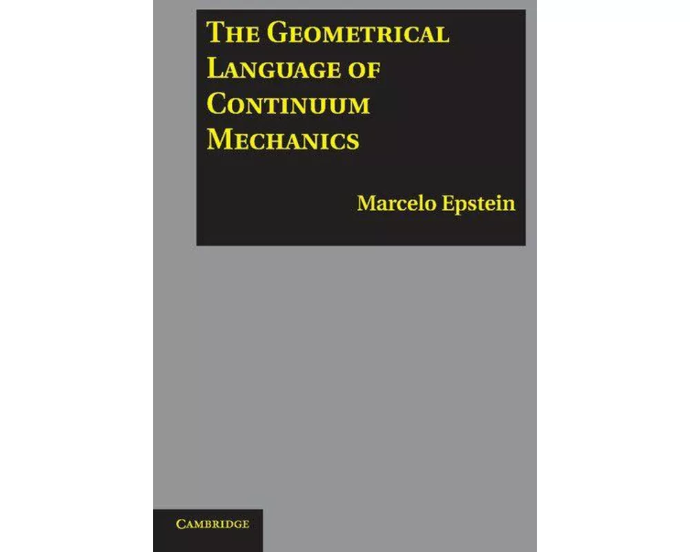 The Geometrical Language of Continuum Mechanics
