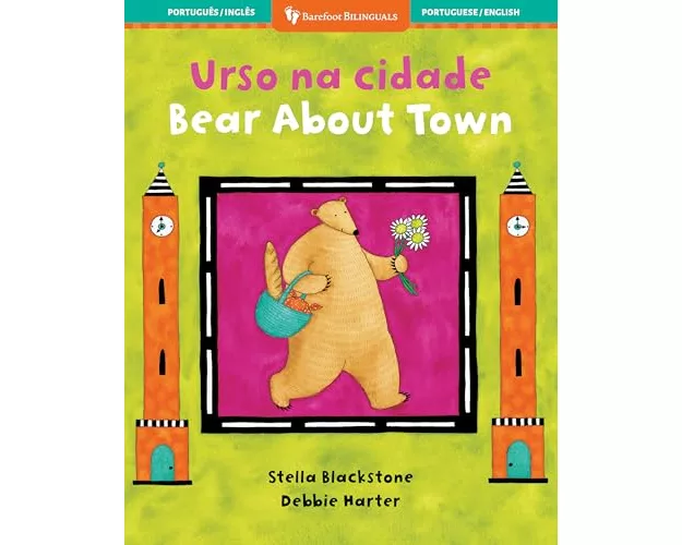 Bear About Town (Bilingual Portuguese & English)