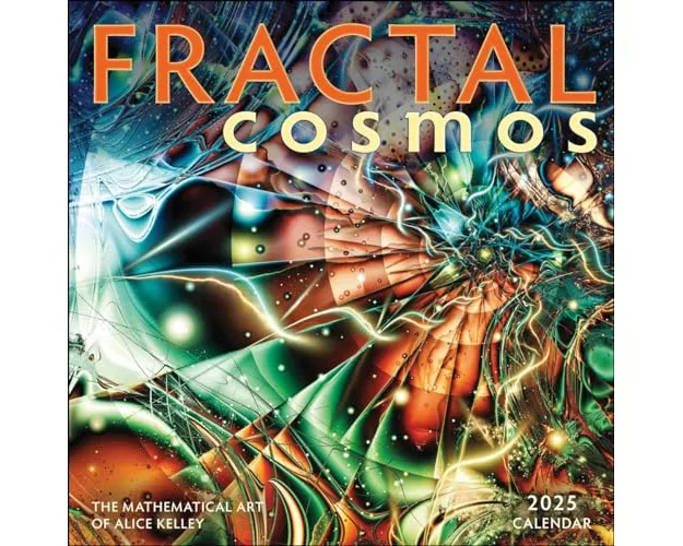 Fractal Cosmos 2025 Wall Calendar