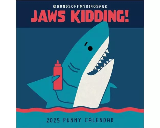 HandsOffMyDinosaur 2025 Wall Calendar