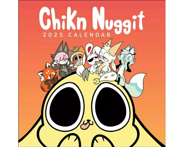 Chikn Nuggit 2025 Wall Calendar