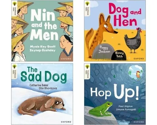 Oxford Reading Tree Traditional Tales: Level 1+: Pack of 4: More Stories