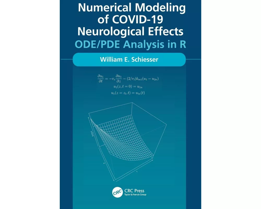 Numerical Modeling of COVID-19 Neurological Effects