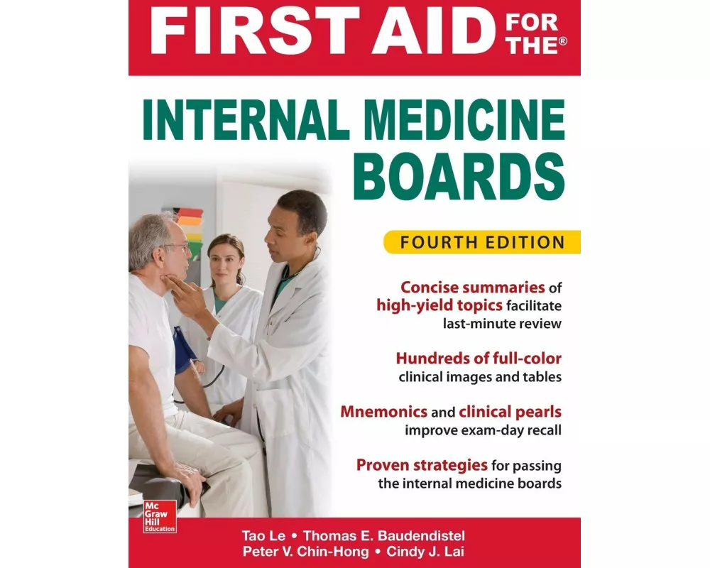 First Aid for the Internal Medicine Boards, Fourth Edition