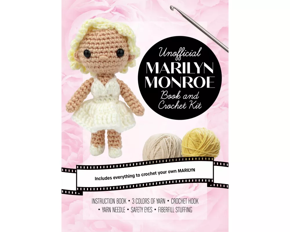 Unofficial Marilyn Monroe Book and Crochet Kit