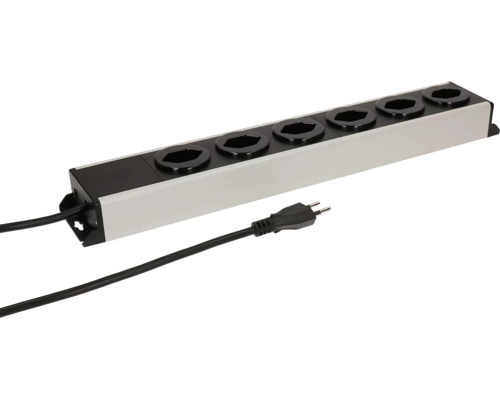 Max Hauri Steckdosenleiste Power Line 6x Typ 13, 1.5 m