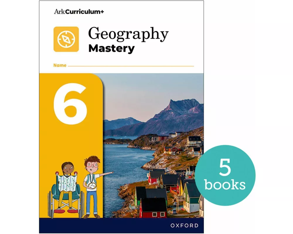 Geography Mastery: Geography Mastery Pupil Workbook 6 Pack of 5