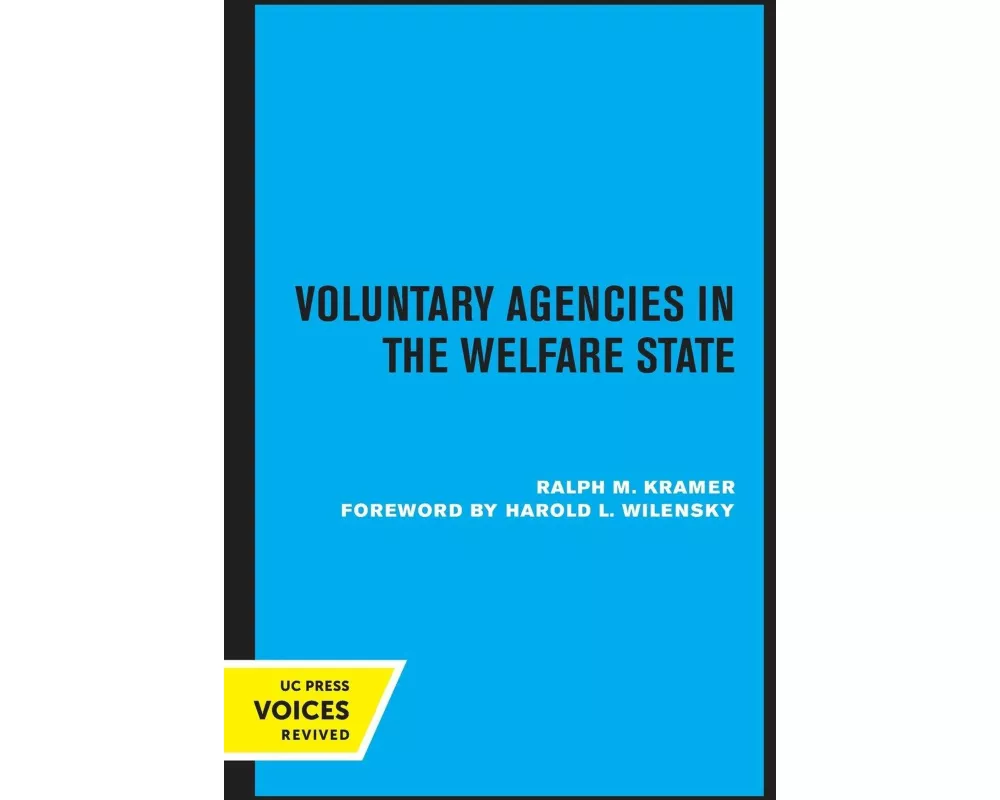 Voluntary Agencies in the Welfare State