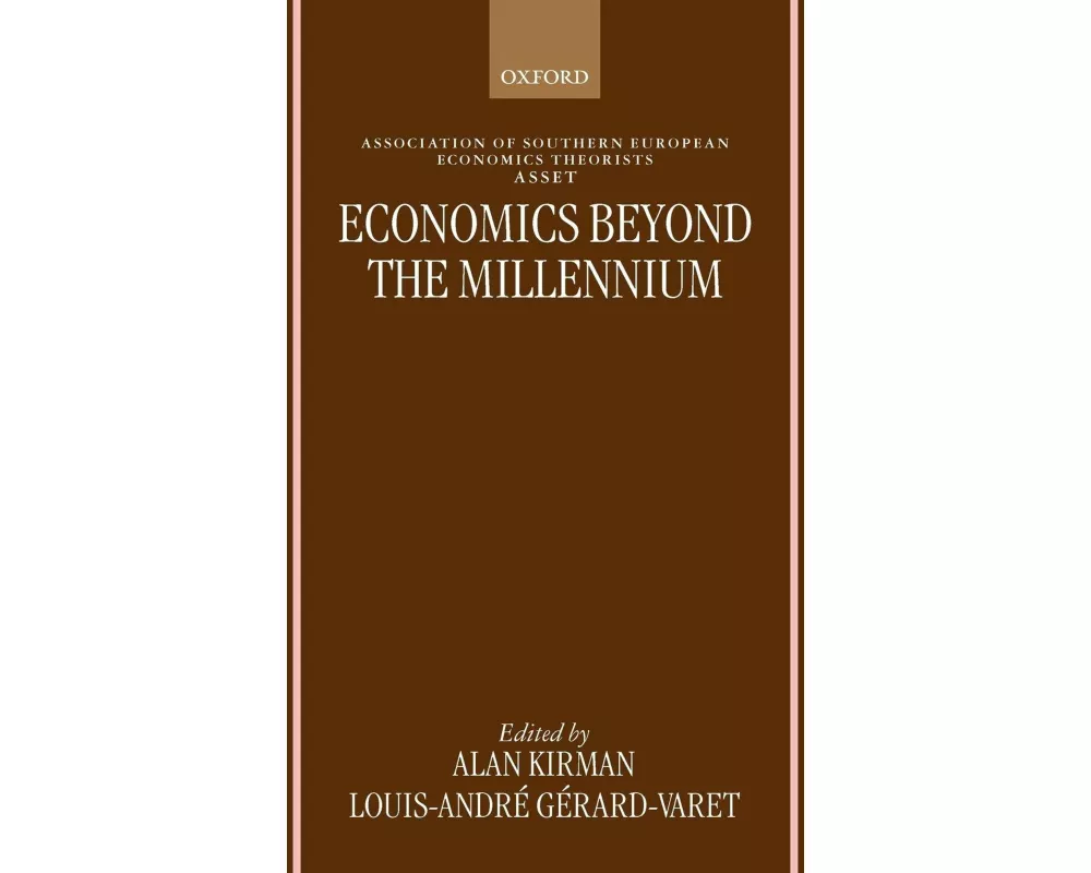 Economics Beyond the Millennium