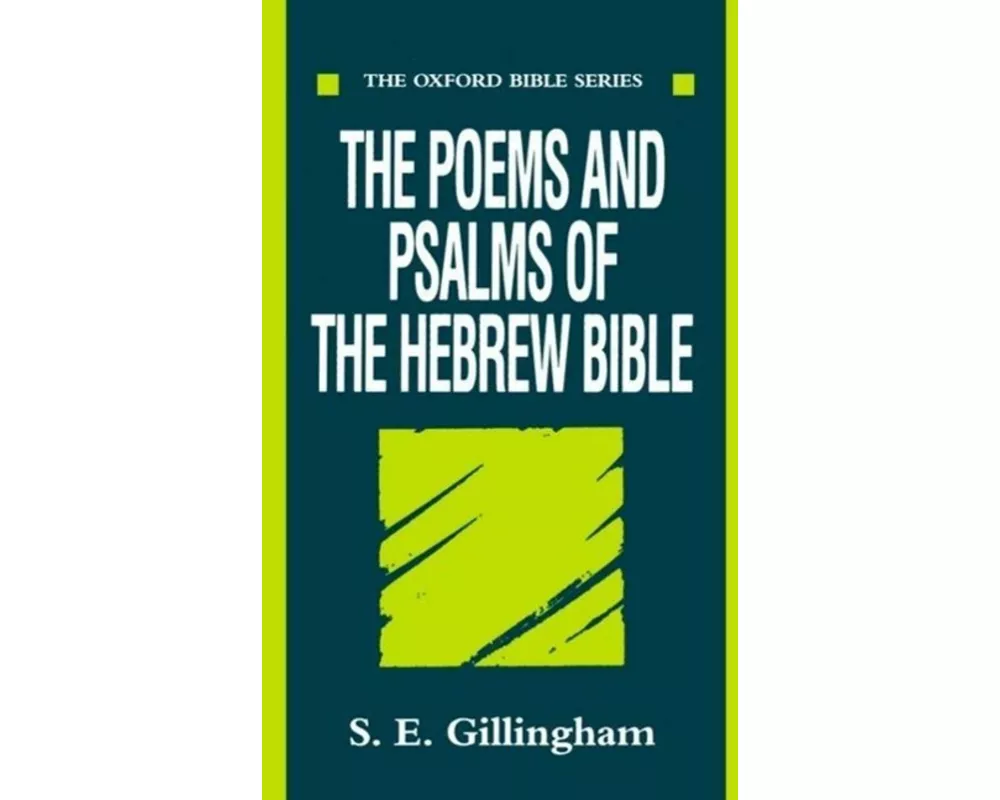 The Poems and Psalms of the Hebrew Bible