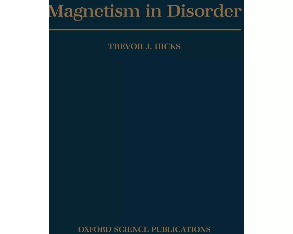Magnetism in Disorder