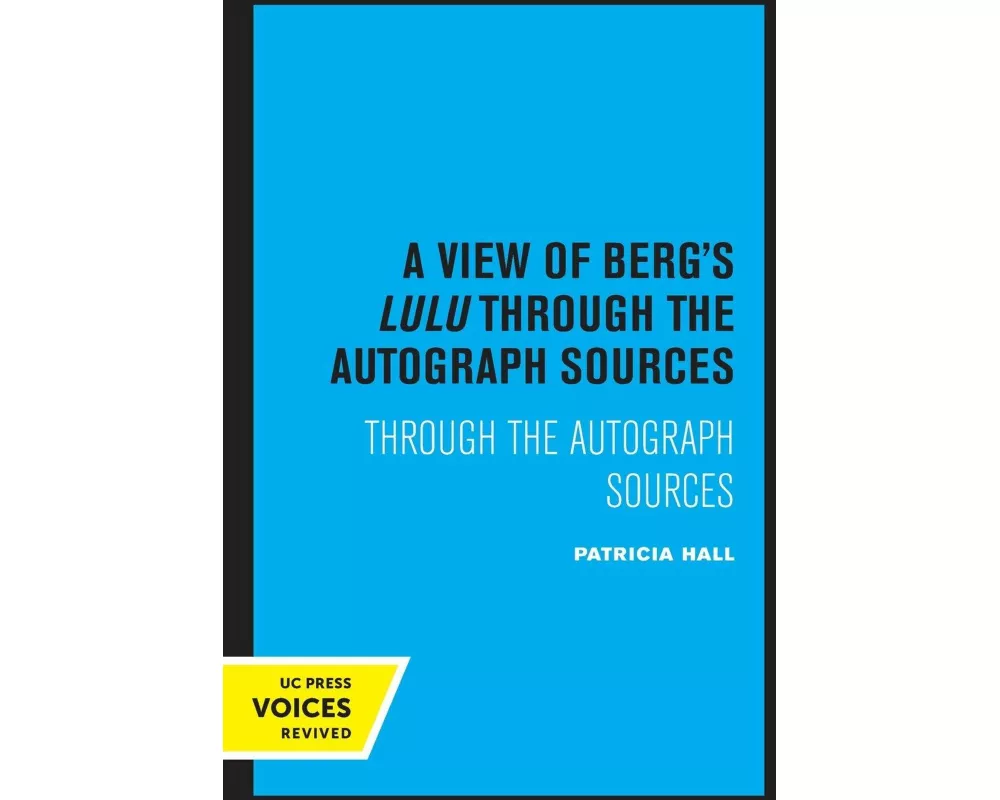 A View of Berg's Lulu