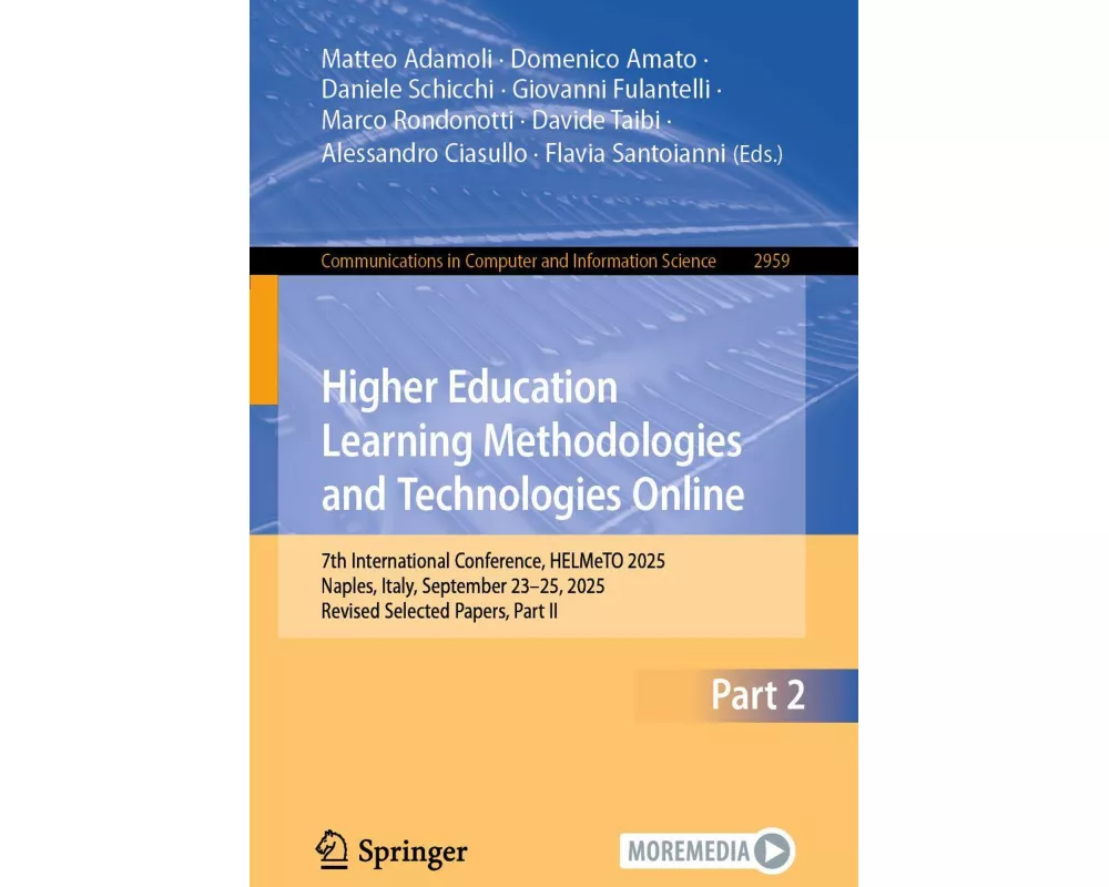 Higher Education Learning Methodologies and Technologies Online
