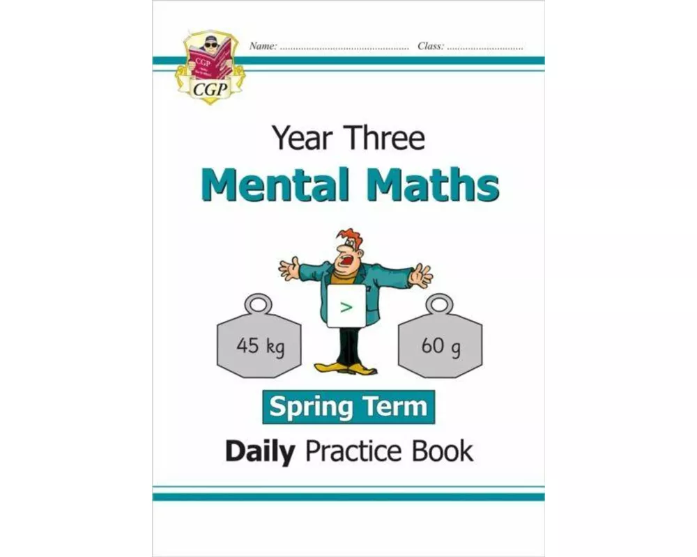 KS2 Mental Maths Year 3 Daily Practice Book: Spring Term