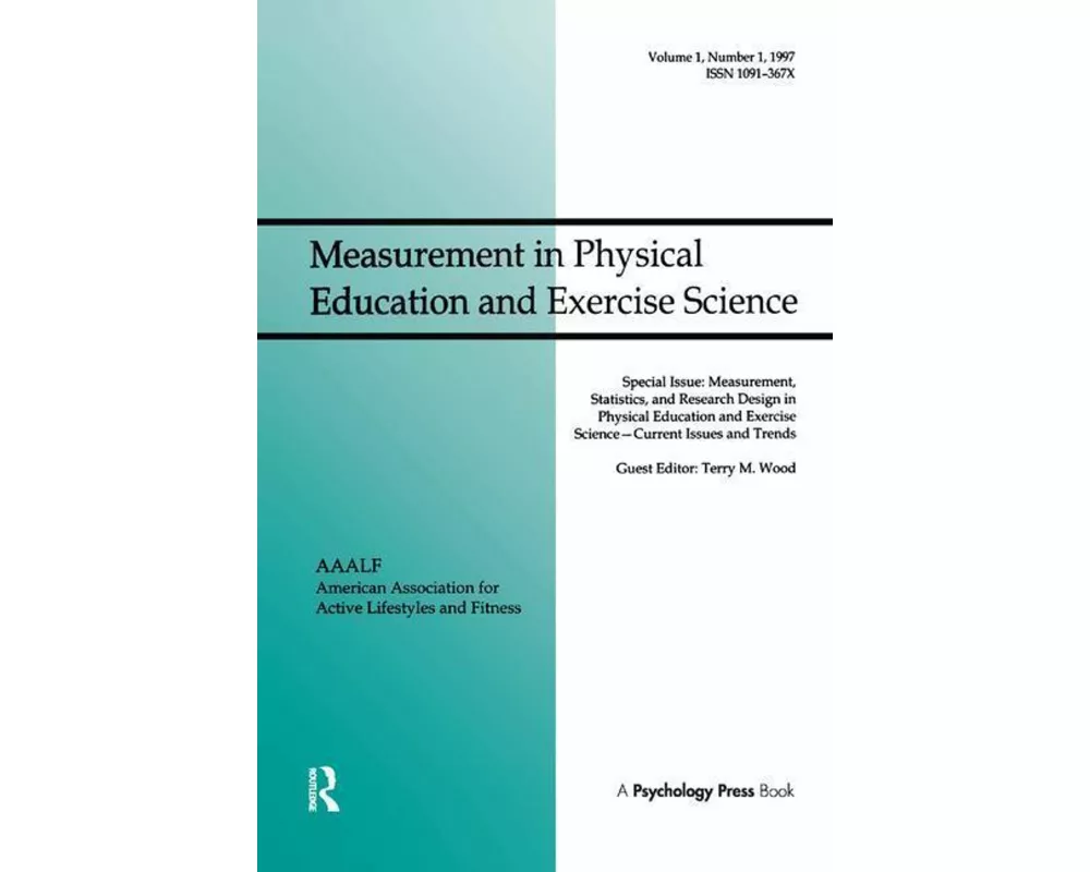 Measurement, Statistics, and Research Design in Physical Education and Exercise Science: Current Issues and Trends