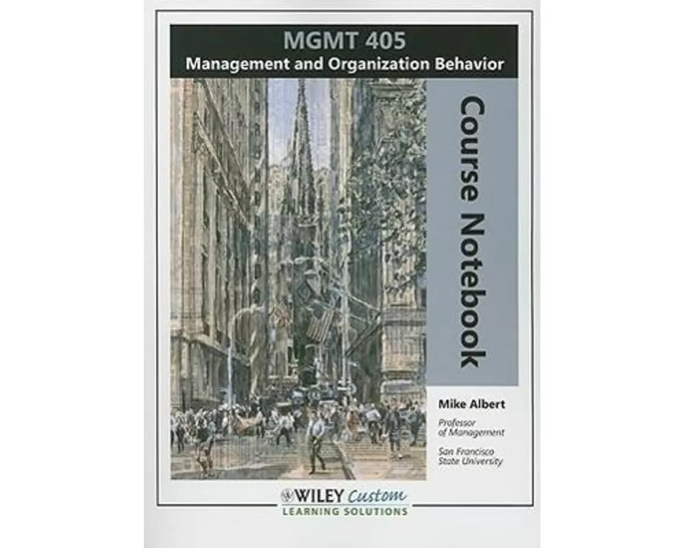 MGMT 405 Course Notebook
