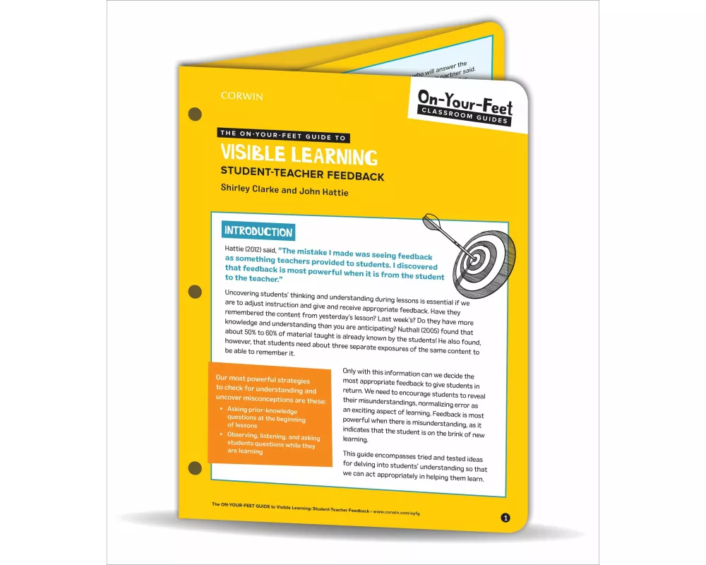 The On-Your-Feet Guide to Visible Learning