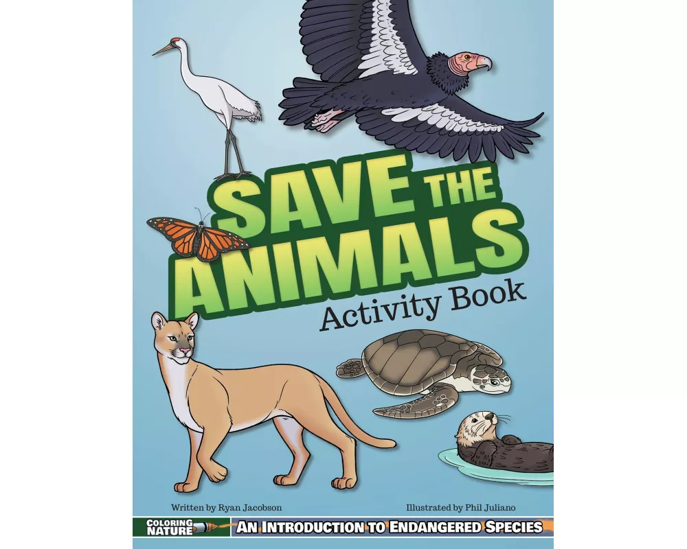 Save the Animals Activity Book