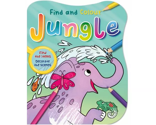Find and Colour- Jungle
