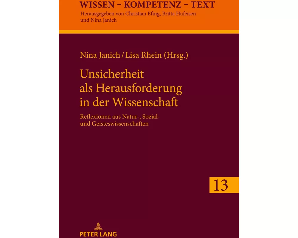Unsicherheit als Herausforderung für die Wissenschaft