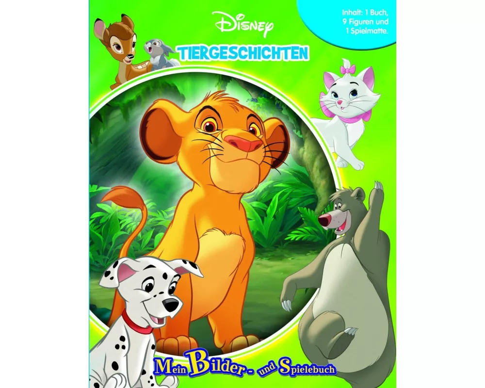 Spiel- und Beschäftigungsbücher Disney Tiergeschichten