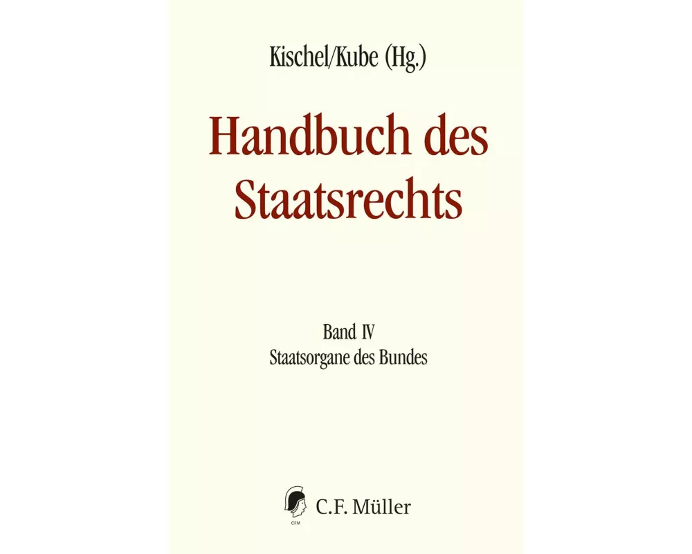 Handbuch des Staatsrechts - Neuausgabe
