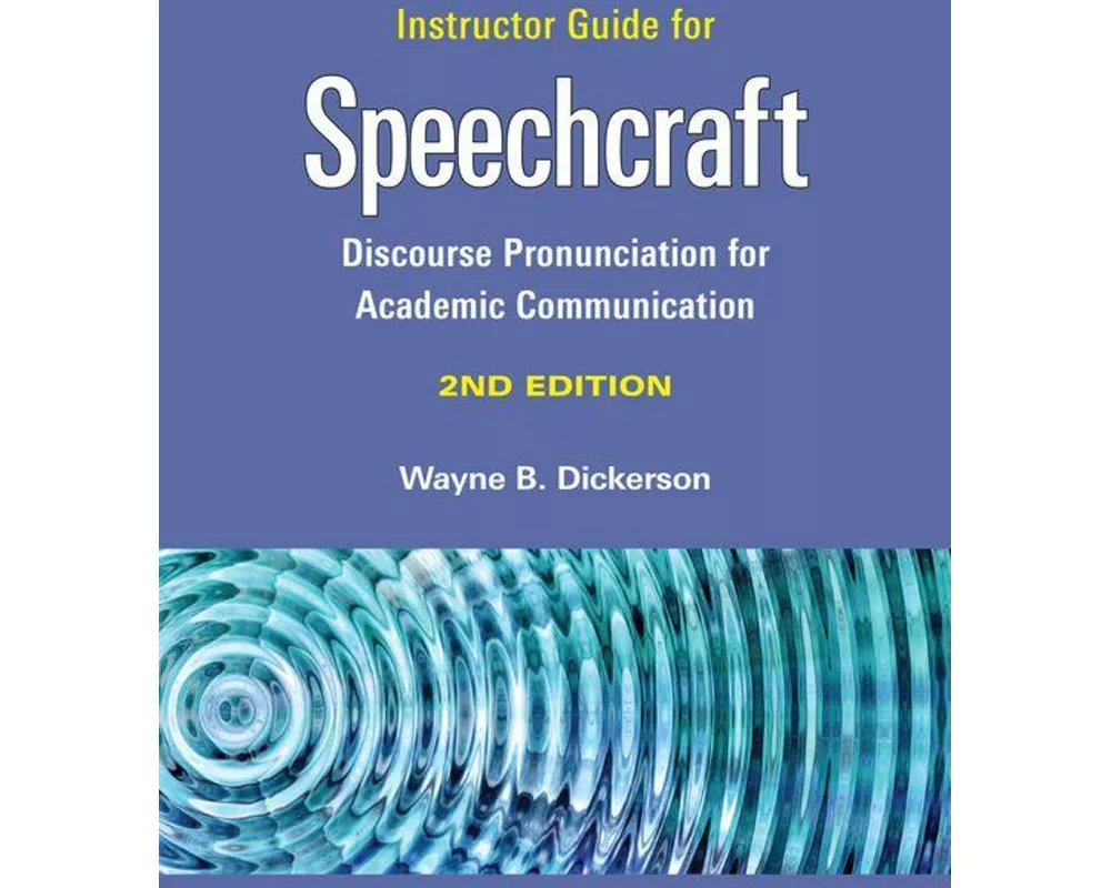 Instructor Guide for Speechcraft