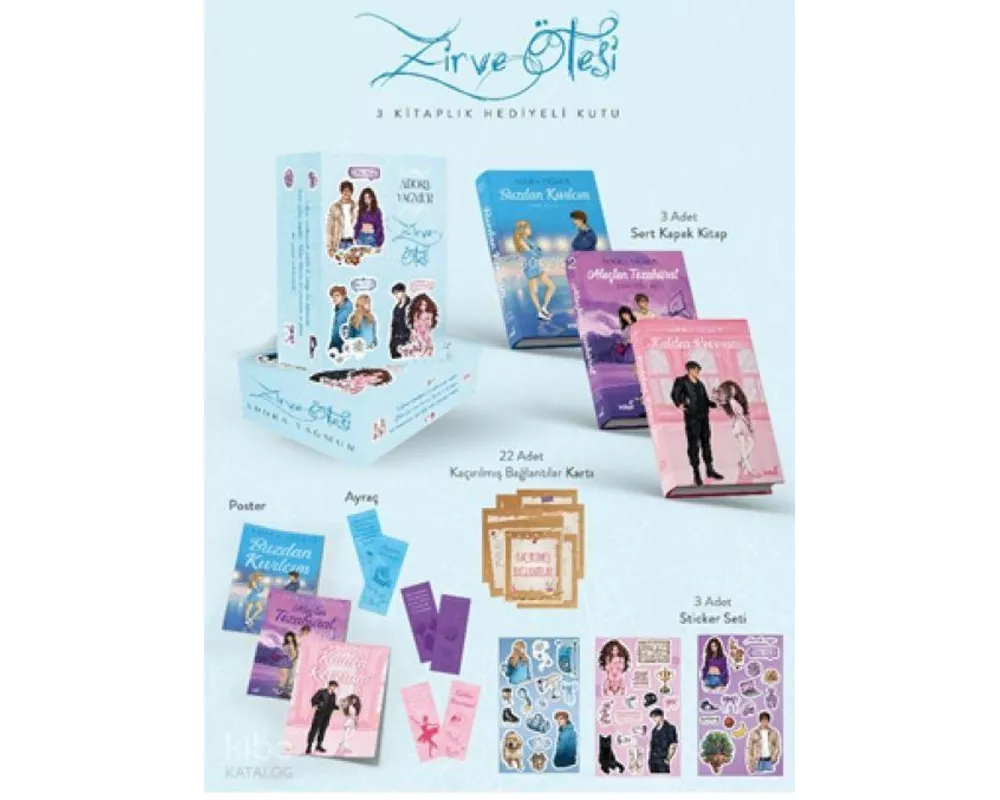 Zirve Ötesi Serisi 3 Kitap, Kutulu, Ciltli