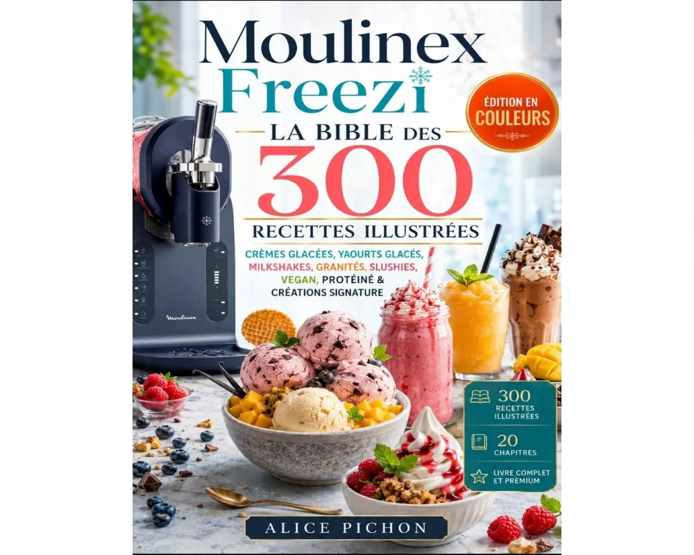 Moulinex Freezi - La Bible des 300 Recettes Illustrées