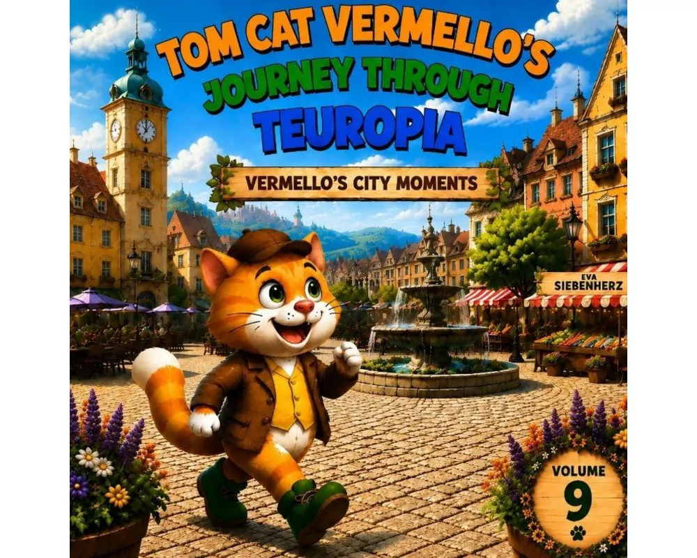 Vermello's City Moments: A Children's Book About a Cat's Adventures in the City