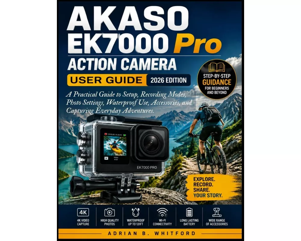 AKASO EK7000 Pro Action Camera User Guide 2026 Edition