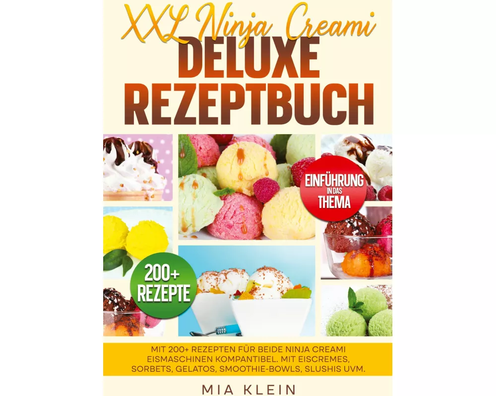 XXL Ninja Creami Deluxe Rezeptbuch