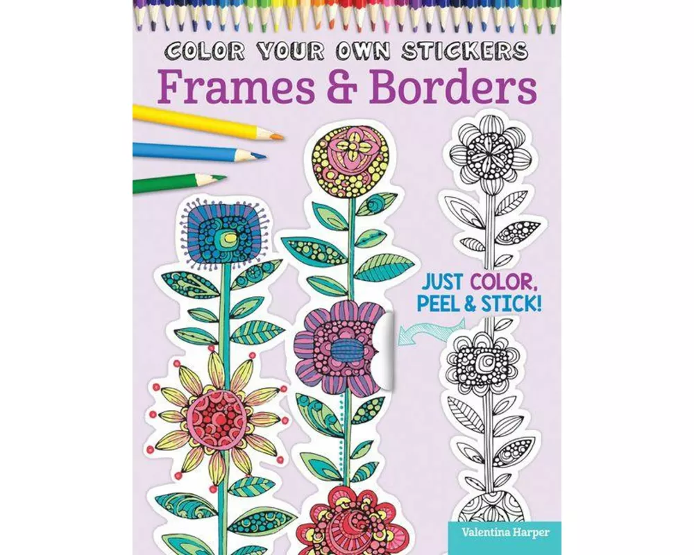 Color Your Own Stickers Frames & Borders