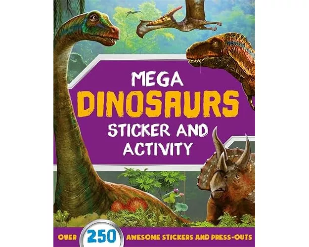 Mega Dinosaurs Sticker and Activity