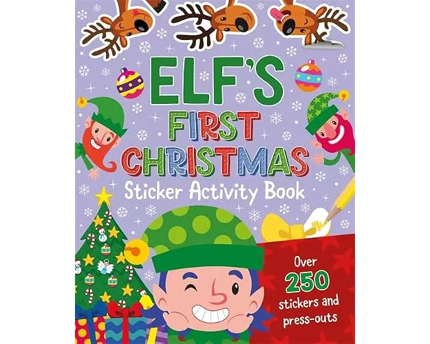 Elf's First Christmas Sticker Activity Book
