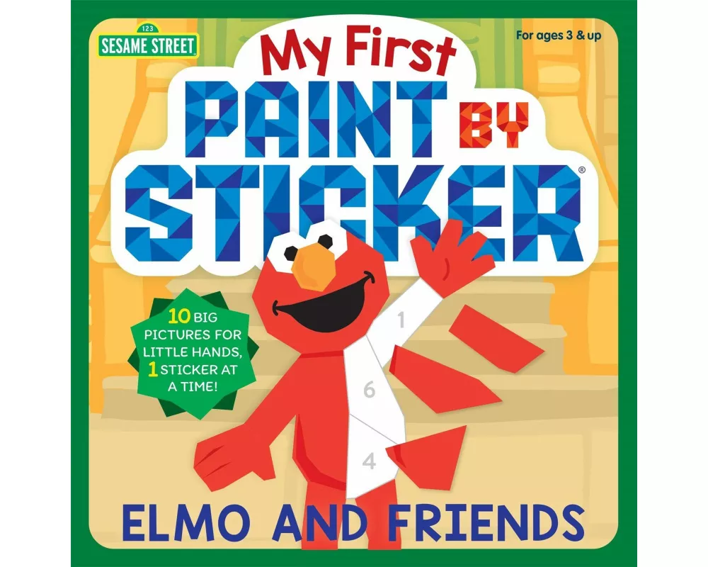 My First Paint by Sticker: Elmo and Friends