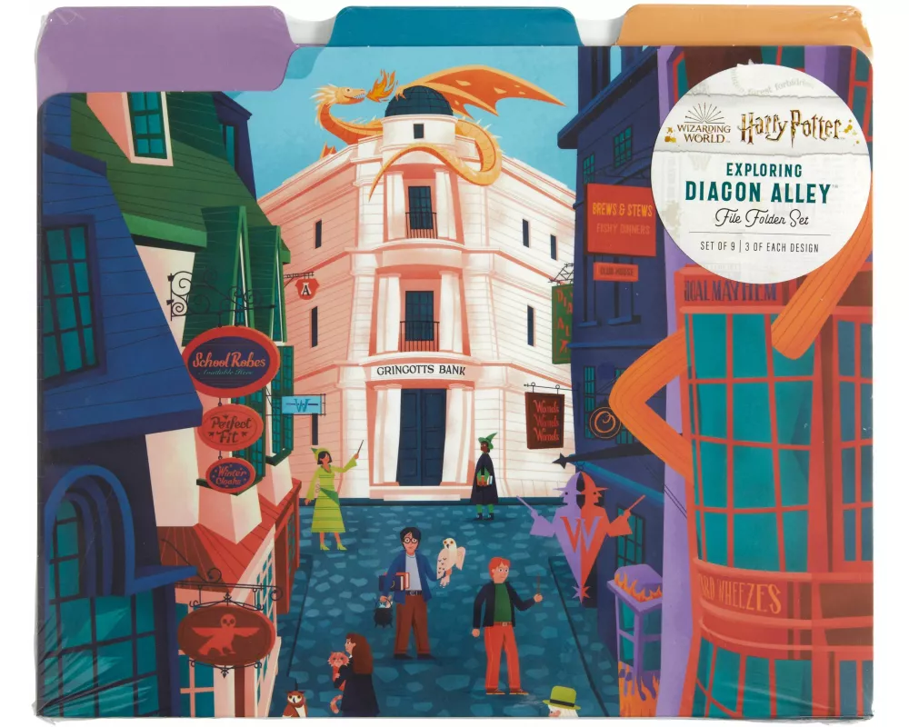 Harry Potter: Exploring Diagon Alley File Folder Set: Set of 9