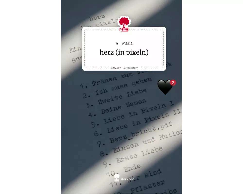 herz (in pixeln). Life is a Story - story.one
