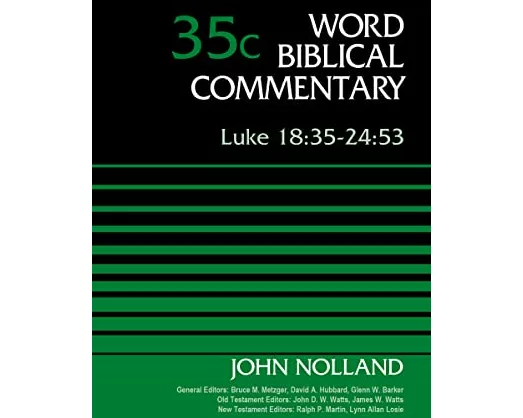 Luke 18:35-24:53, Volume 35C: 35