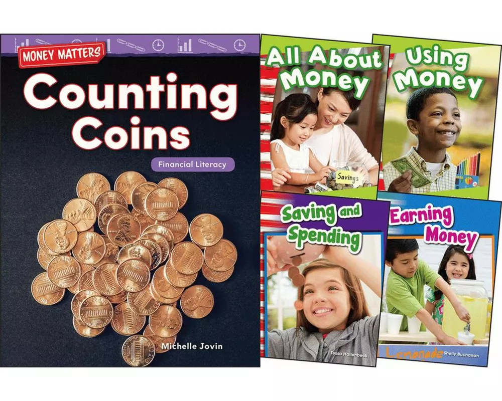 Financial Literacy Grades K-1: 5-Book Set