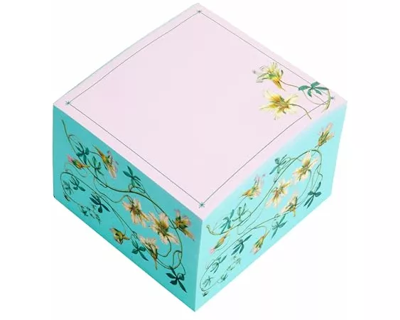Art of Nature: Botanical Memo Cube