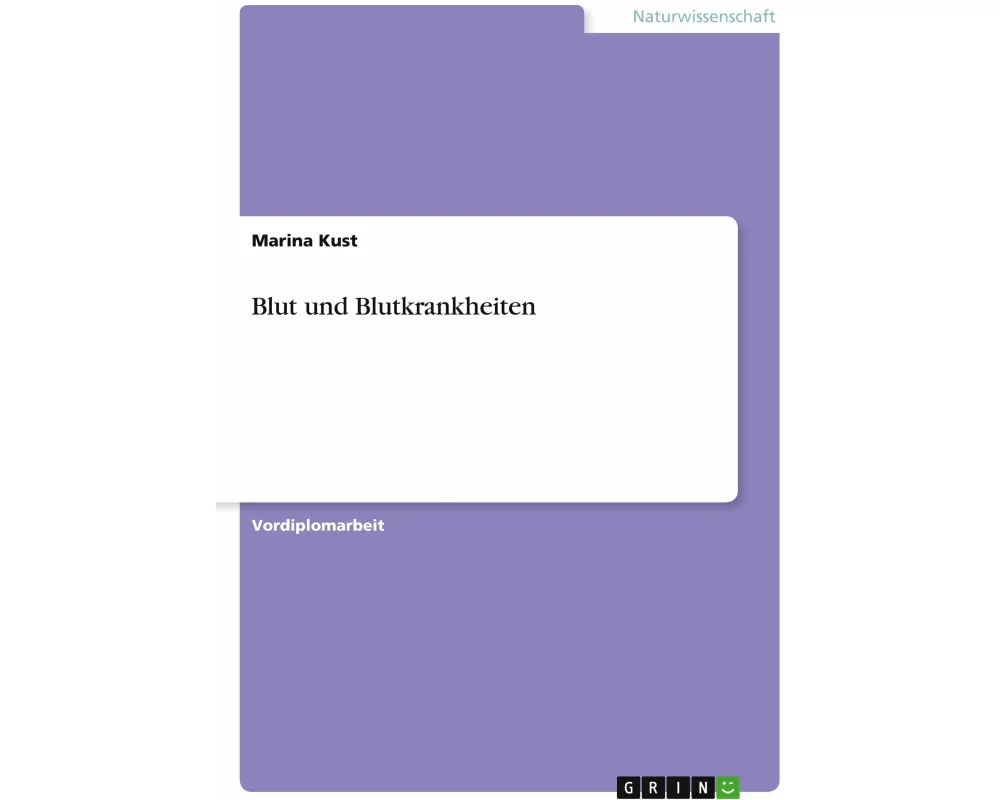 Blut und Blutkrankheiten