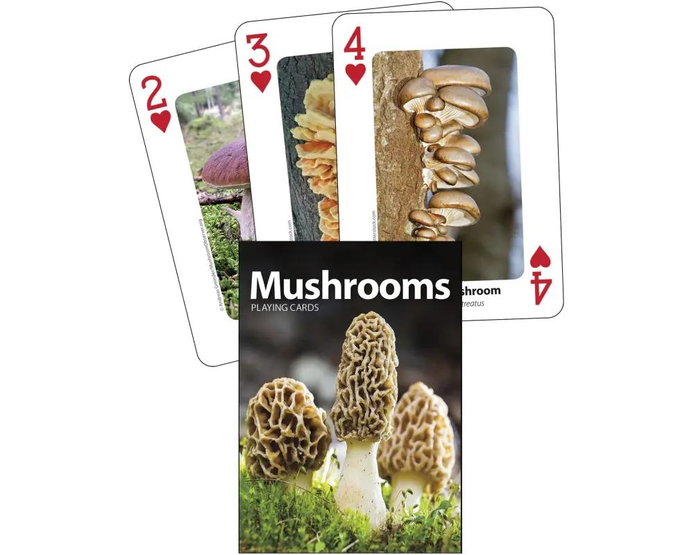 Mushrooms Playing Cards