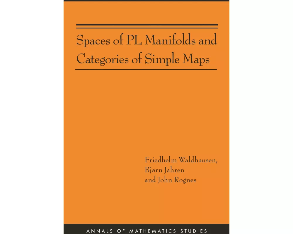 Spaces of PL Manifolds and Categories of Simple Maps
