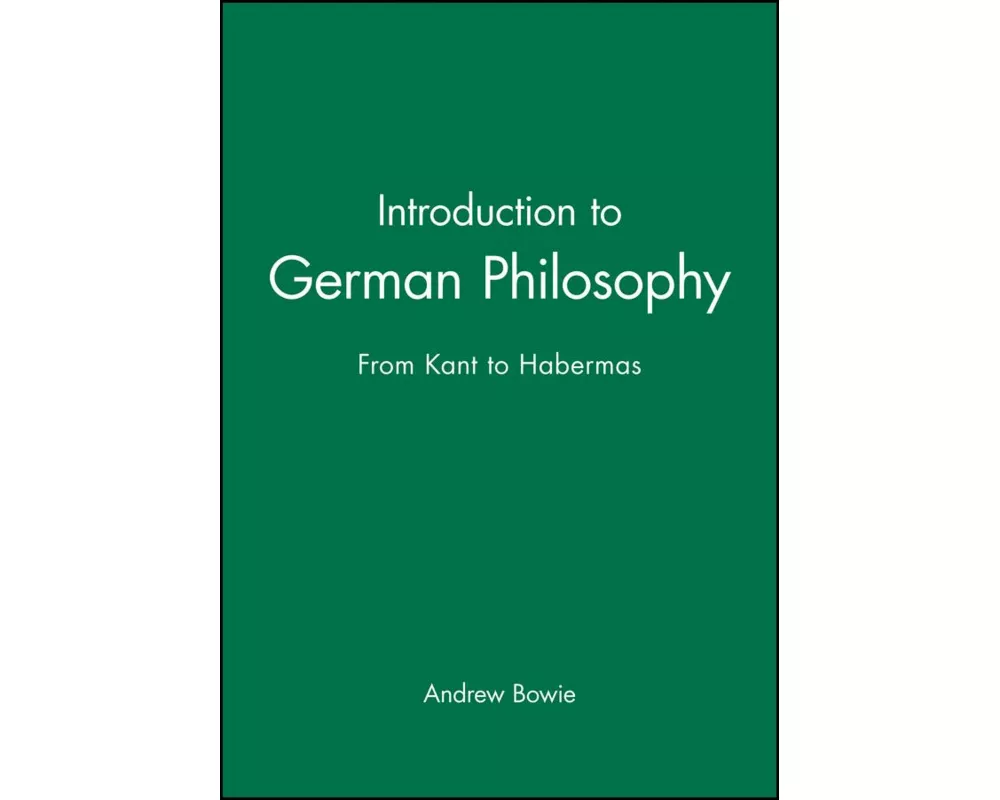Introduction to German Philosophy